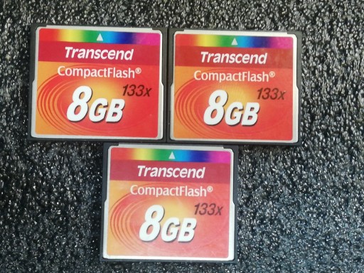 Karta pamięci CompactFlash Transcend 133x 8 GB