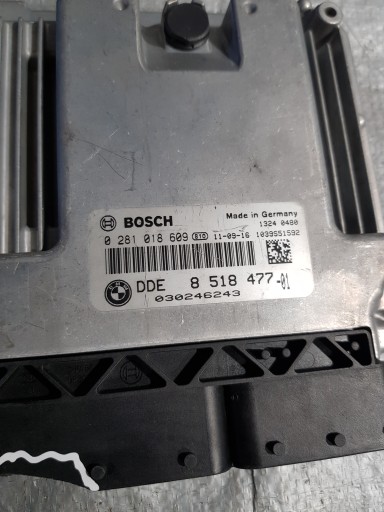computer BMW 5 F10 F11 2.0 D 0281018609 DDE8518477