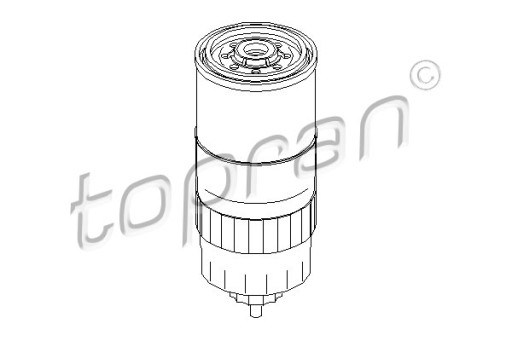 TOPRAN топливный фильтр 500 998