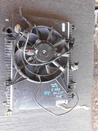 C1B1-8C607-AF - Кулеры комплект вентилятор Fiesta MK7 lift 1.5