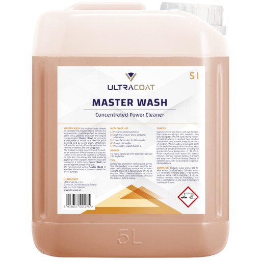 Ultracoat Master Wash для попереднього прання 5л