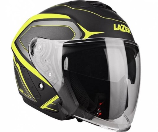 LAZER Tango Hexa желтый мотоциклетный шлем