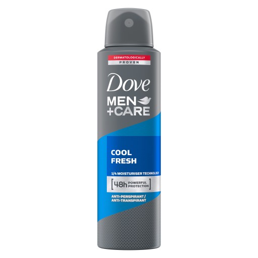 dove men+care cool fresh antyperspirant w sprayu 150 ml   