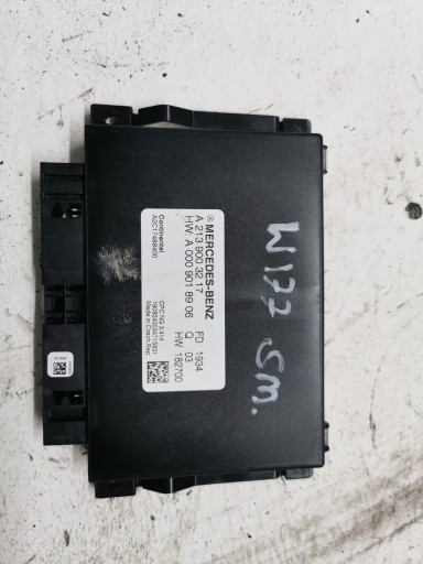 control unit gearboxes of the gear MERCEDES A-KLASA W177 18