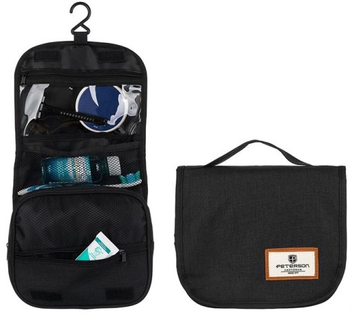 Туалетна сумка Peterson PTN NB3045-6258 BLAC чорна