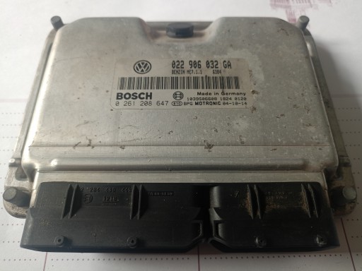 Контроллер компьютера 022906032ga volkswagen 0261208647