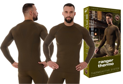Світшот Brubeck THERMO RANGER хакі розмір L