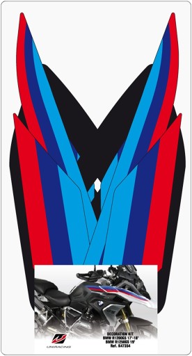 K47354 - Набір наклейок Uniracing BMW R1200 GS