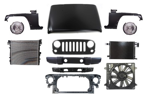 55078151AC - Wrangler 06- ремень бампер капот крыло отражатель