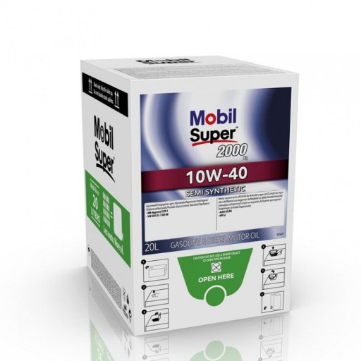 Mobil Super 2000 X1 10W40 BOX op. 20л