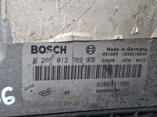 Centralina Motore 0281012769 8200391966 RENAULT SCENIC II 1.9 DCI