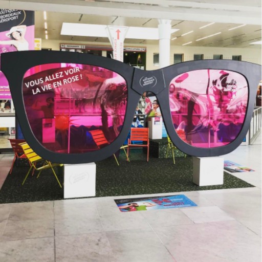 Кольорова прозора плівка HEXIS 123 см x 100 см