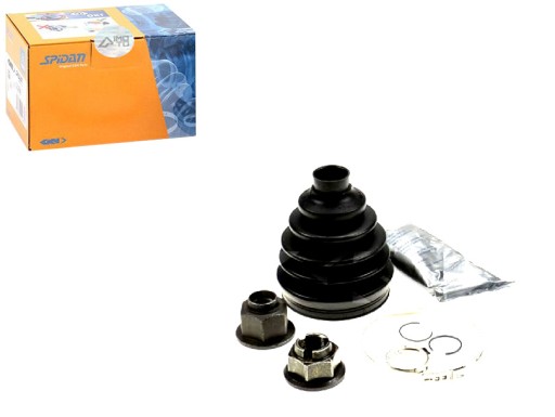24886 - КОМПЛЕКТ КОЖУХА ШАРНІРА SPIDAN 274165 31256234 3051