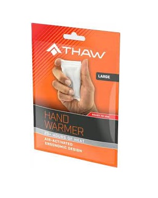 Час нагрівання одноразової грілки для рук від розморожування 20 год