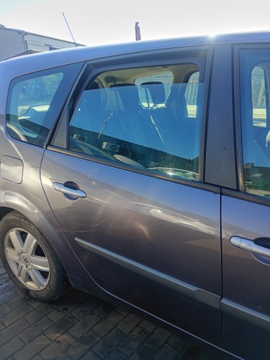 door right rear. rear part Renault Scenic 2 II 03-09 kod lakieru TEC68