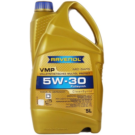 RAVENOL VMP SAE 5W-30 CLEANSYNTO 5л