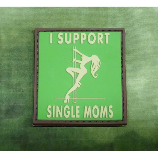 JTG - 3D патч - Я підтримую самотніх мам - Multic