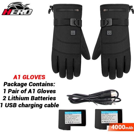 Рукавички з підігрівом стилю A1 Рукавички з підігрівом