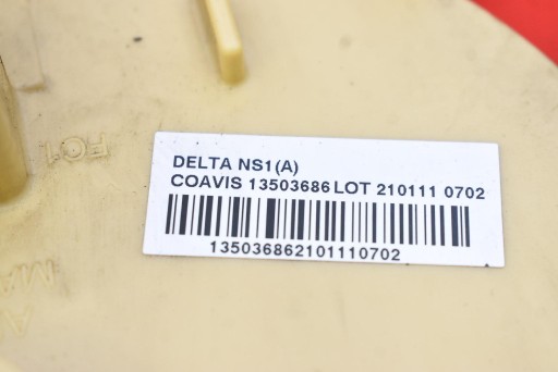 Pompe Pompe alimentation carburant 13503686 OPEL ASTRA 4 IV J 1.7 CDTI 110 KM 09-12