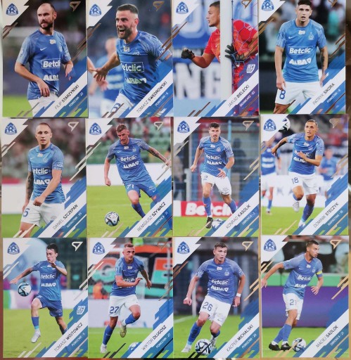 EKSTRAKLASA 2023/24 SPORTZOO СЕРІЯ 1 НАБІР З 12 ОСНОВНИХ КАРТ RUCH CHORZÓW