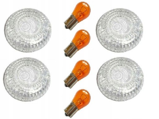 KL-042-1 - БІЛИЙ АБАЖУР YAMAHA VIRAGO DRAGSTAR