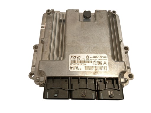 mm_9663731480 - Комп'ютер контролер двигуна peugeot 407 2.2 hdi 9663731480 0281012478