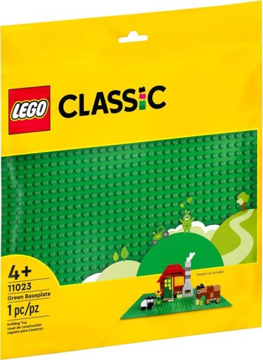 Конструктор LEGO 11023 Класична опорна плита 4 роки + зелений