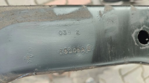 Jeep Cherokee 2015 RINFORZO PARAURTI posteriore assale Ponte assale