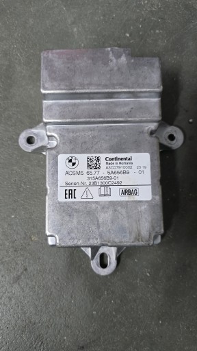 Bmw g01 g20 g30 датчик подушки безпеки 23r 5a656b9