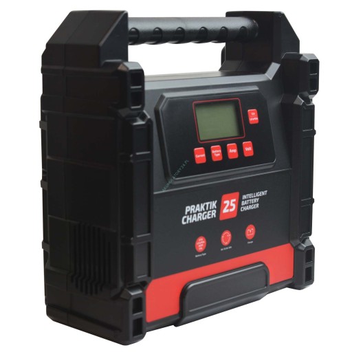 IDEAL Praktik CHARGER 25 LCD 12V 24V 25A Lithium