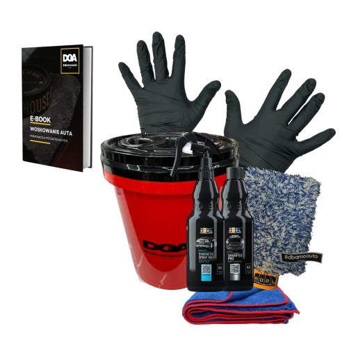 Набір косметики ADBL PRO Shampoo, Synthetic Spray Wax and Accessories