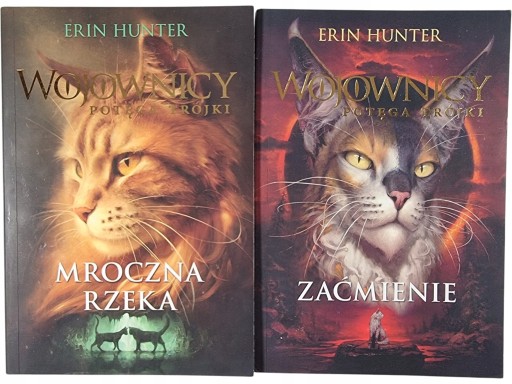 Zdjęcie egzemplarza: Mroczna Rzeka + Zaćmienie / Wojownicy Potęga Trójki / Erin Hunter
