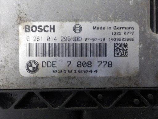 MINI COOPER Computer Bedienteil 7808778 0281014295