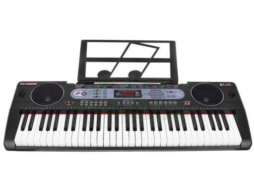 Wielofunkcyjny Keyboard dla dzieci 5+ Zestaw muzyczny Stojak na n