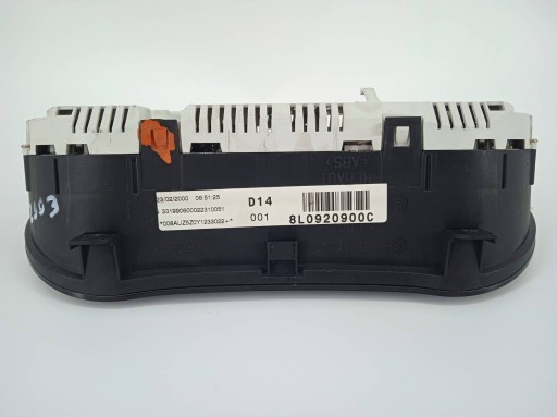 budíky EU 8L0920900C 1.8 B Audi A3 a (1996-2003) 8L