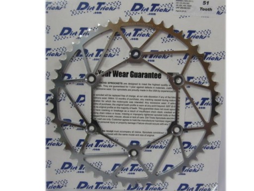 CR51 - Зірочка 51 HONDA CR CRF 250 450 XR 400 650 IRONMAN