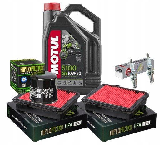 Масло Motul 5100 10w30 HONDA CRF 1000 AFRICA Фильтры