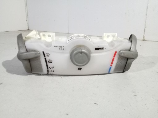 Peugeot 107 control panel air conditioning devices