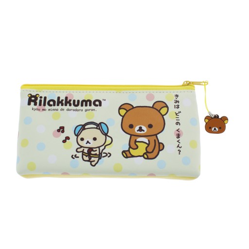 MIŚ RILAKKUMA piórnik kosmetyczka 21x11cm CACUSZKO