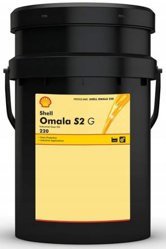 Shell omala s2 gx 220 20л clp 220