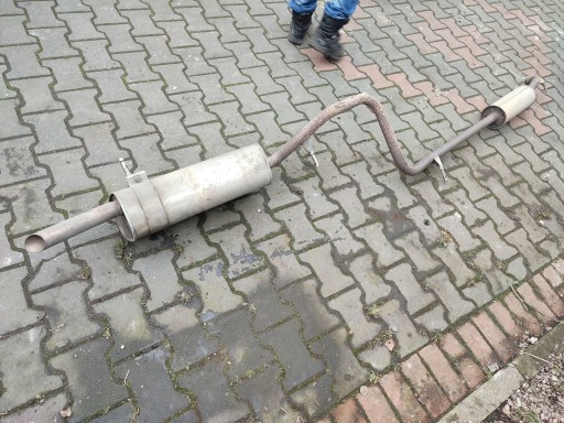Opel Corsa F 2022 Tlumik rear Koncowy exhaust pipe