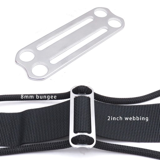 Дайвінг D-Ring Weight Belt Slide Keeper Harness