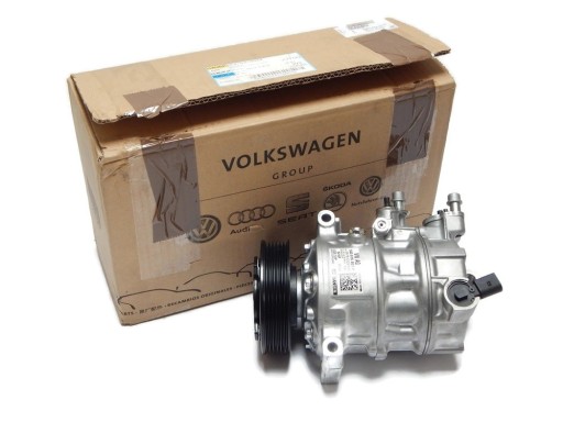 Новый компрессор кондиционера 5q0816803f vw audi seat skoda oe aso