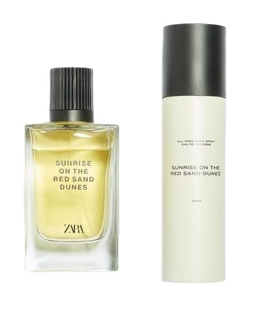 ZARA SUNRISE ON THE RED SAND DUNES EDP 100 ML + EDC 100 ML