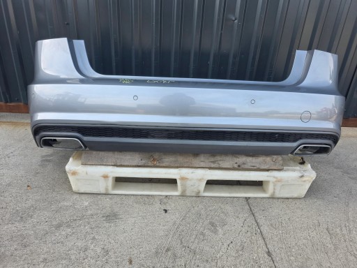 bumper rear part AUDI A6 C7 sedan LIFT 4X PDC LX7P 2015-2018 original !!!