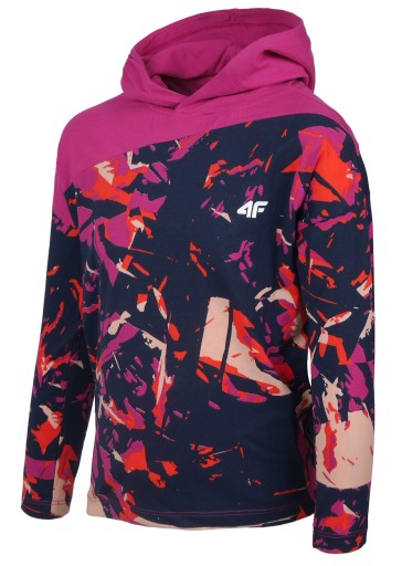 Дитячий світшот 4F розмір 164 різнокольоровий з довгим рукавом