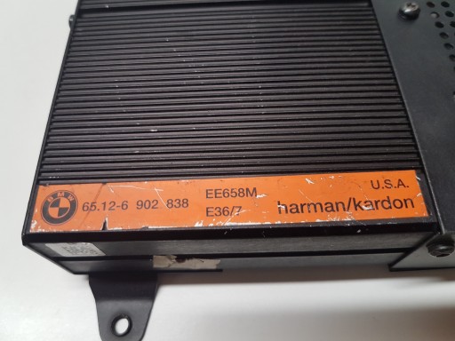 amplifier SUBWOOFERA BMW Z3 E36 HARMAN KARDON 6902838