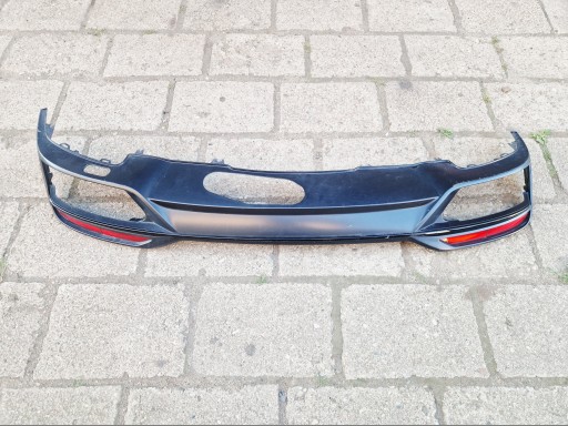 AUDI A4 B9 KOMBI S-LINE diffuser accessories of a bumper rear part 8W0807521AA