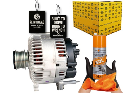 HEL8EL 012 - Генератор se sk vw hella #petrolhead pro+ kit4
