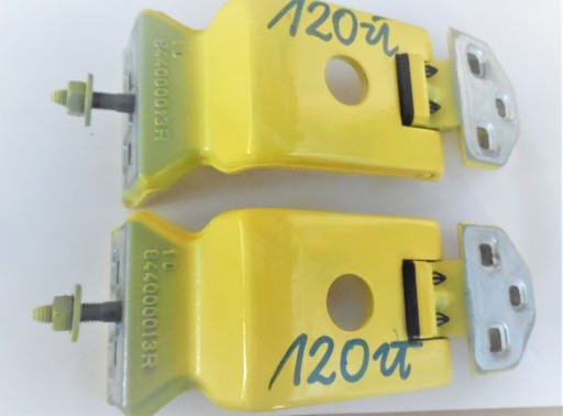 844000013R - MASTER 3 10-ПЕТЛІ ДВЕРІ ЗАДНЯ ПРАВА ЖОВТА НОВА